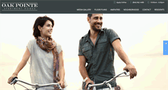 Desktop Screenshot of oakpointeapartment.com